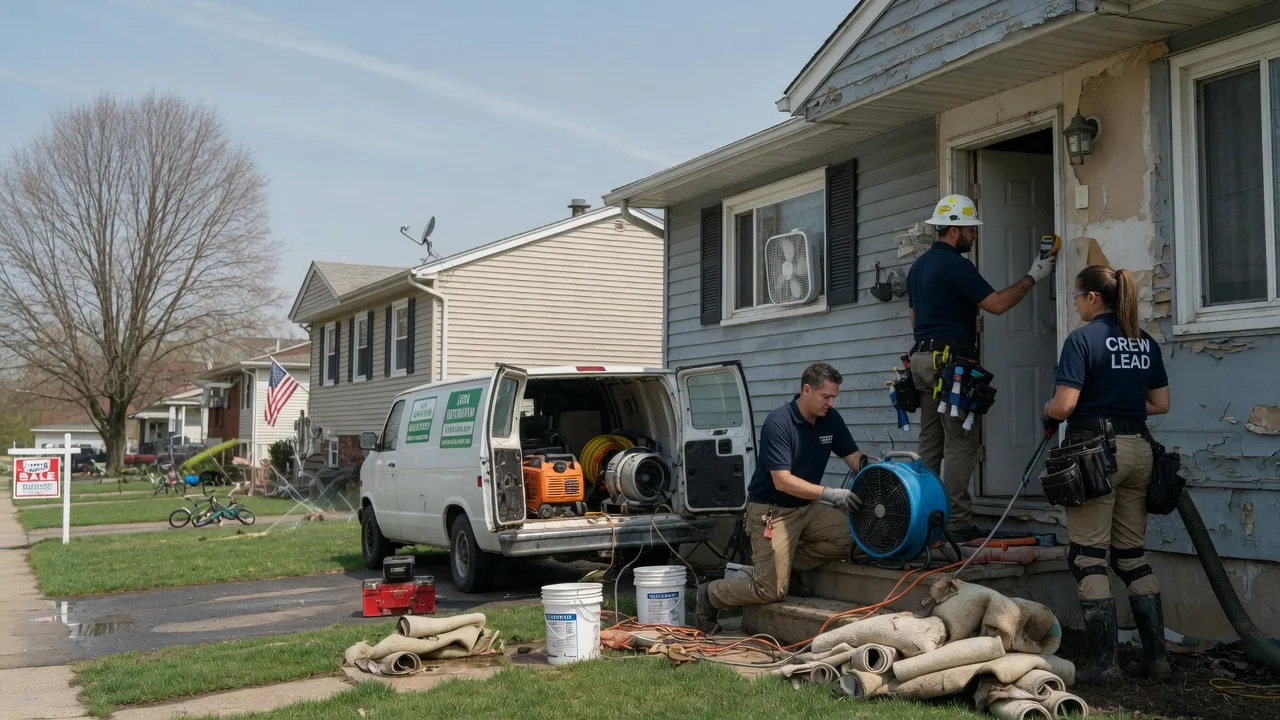 Flood Cleanup in Michigan City, IN near me
